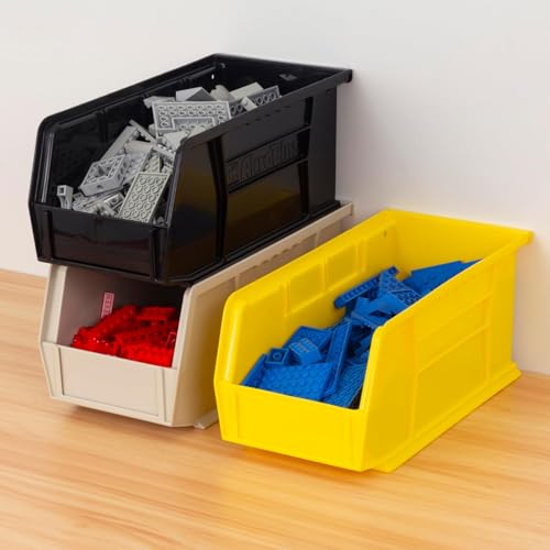 Akro-Mils 12-Pack Stackable Plastic Storage Bins