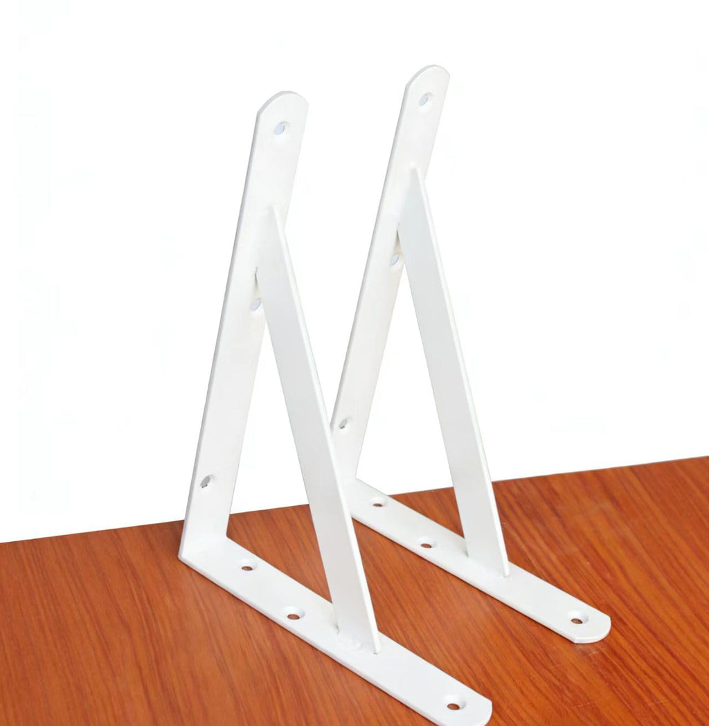 Heavy Duty Shelf Brackets with Screws Shelf Support Angle Brackets for Shelves