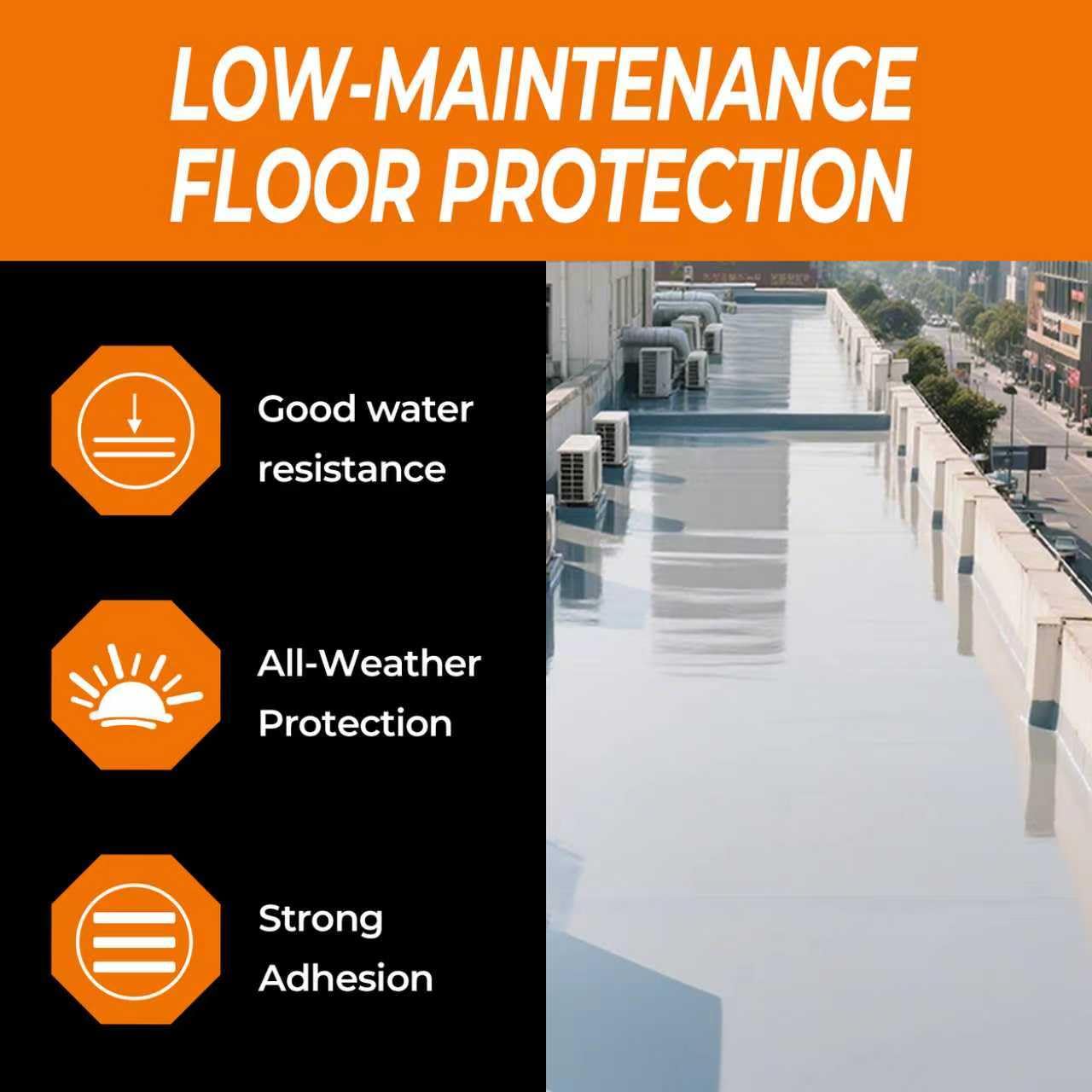 SHENGWEI floor paint, roof waterproof coating transparent, basement walls, roof, bathroom interior/exterior waterproof coating