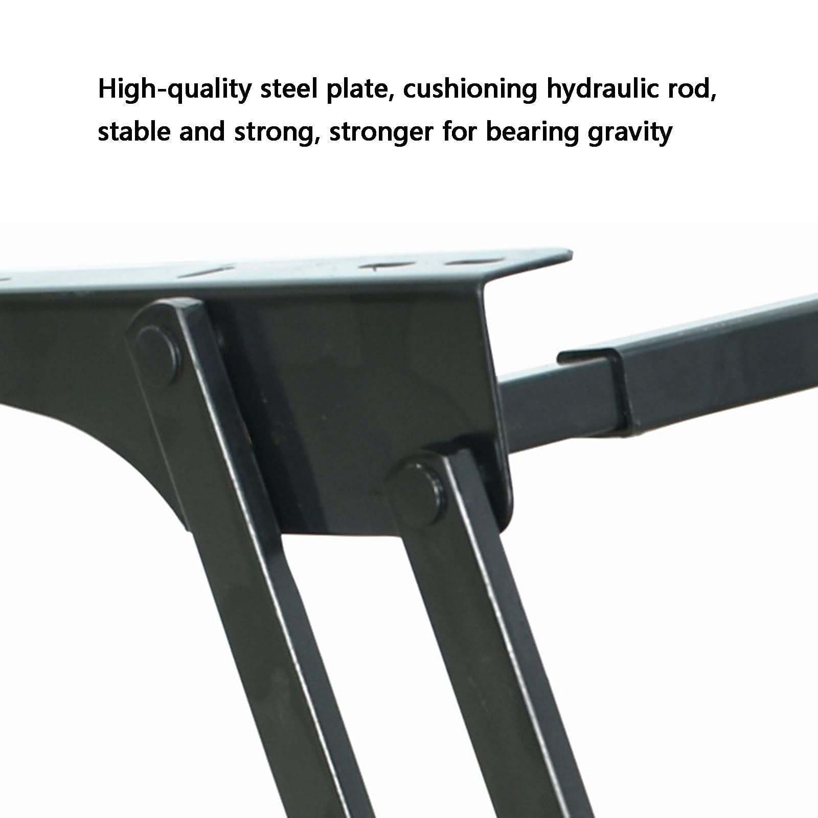 Folding Lift Coffee, Furniture Mechanism Hinge Spring, Width Adjustment Range 18.3-32 Inch, Hardware Fitting, for Coffee Tables, Workbenches, Accessory Tables