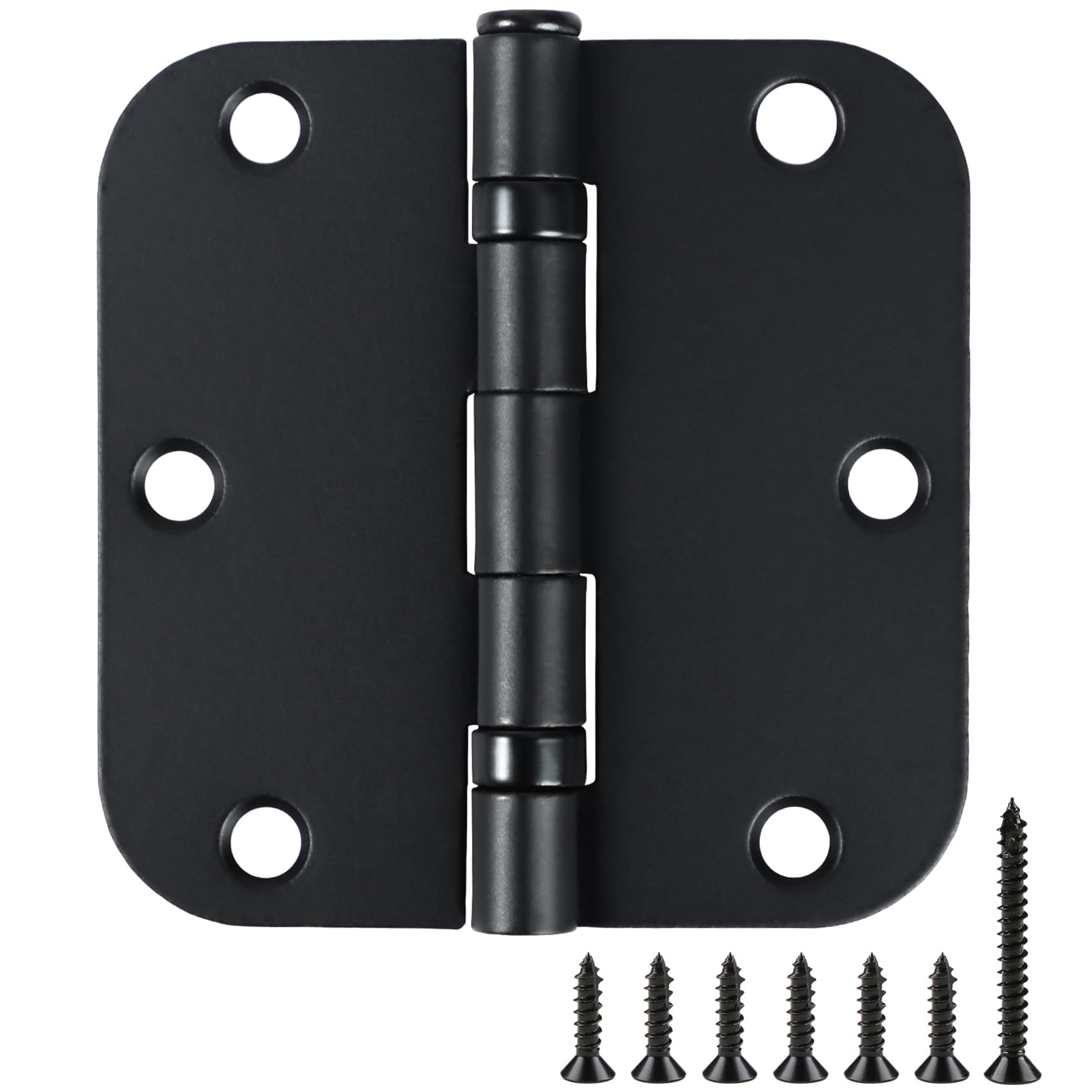 3.5-Inch Interior Door Hinges with Rounded Corners