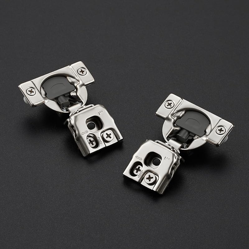 Soft Close Hinges for Kitchen Cabinet Hinges Satin Nickel Hidden Hinges Stainless Steel Concealed Hinge self Closing