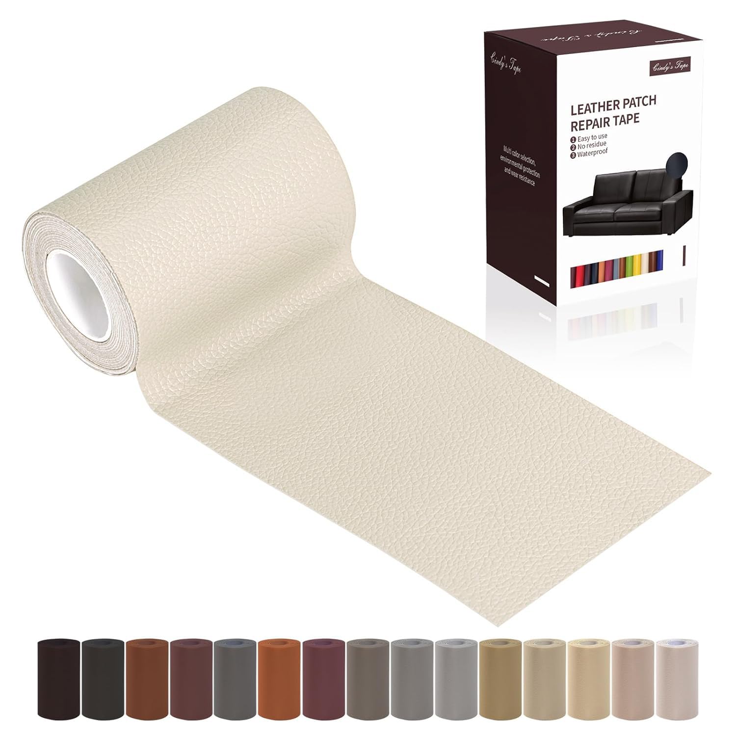 Leather Repair Patch Tape Kit