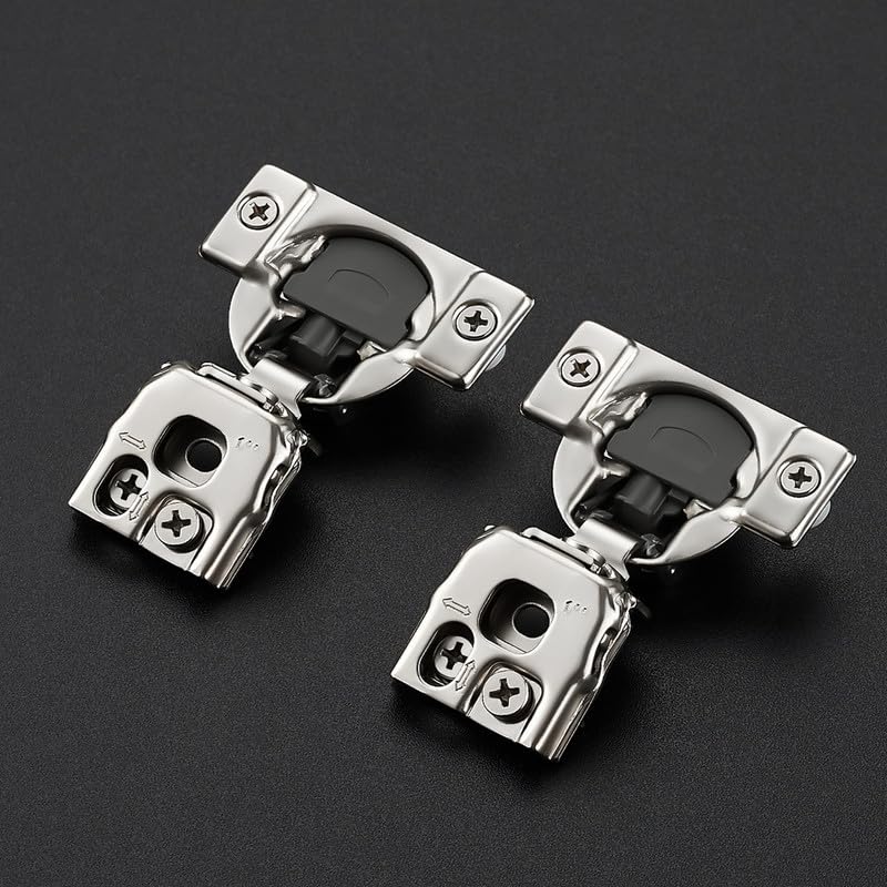 Soft Close Hinges for Kitchen Cabinet Hinges Satin Nickel Hidden Hinges Stainless Steel Concealed Hinge self Closing
