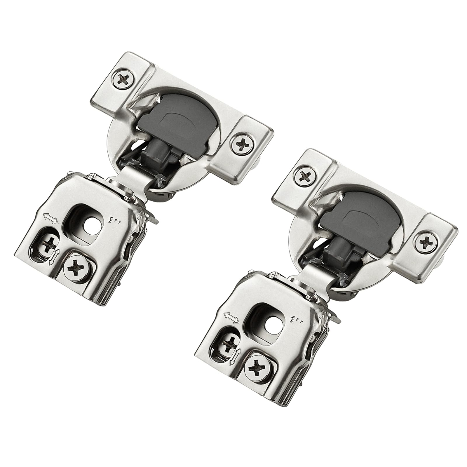 Soft Close Hinges for Kitchen Cabinet Hinges Satin Nickel Hidden Hinges Stainless Steel Concealed Hinge self Closing