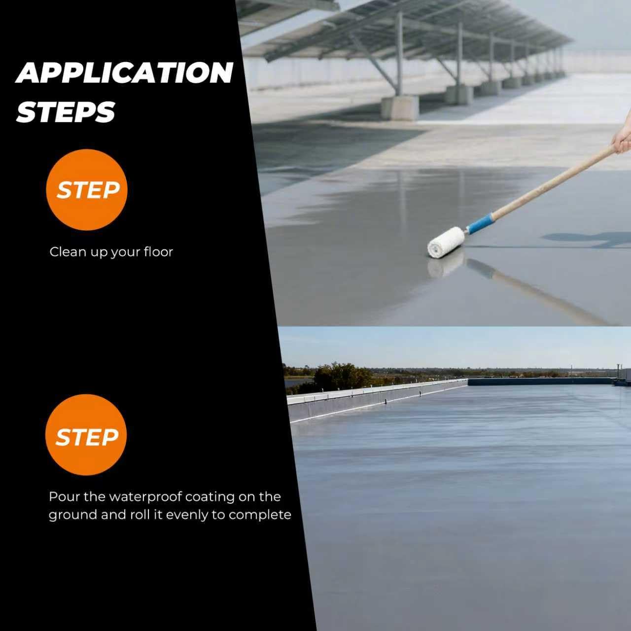 SHENGWEI floor paint, roof waterproof coating transparent, basement walls, roof, bathroom interior/exterior waterproof coating