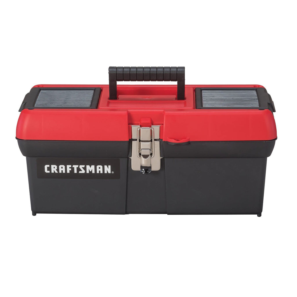 CRAFTSMAN Tool Box, Lockable, 16 in., Red/Black (CMST16901), Pack of 6