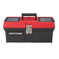 CRAFTSMAN Tool Box, Lockable, 16 in., Red/Black (CMST16901), Pack of 6