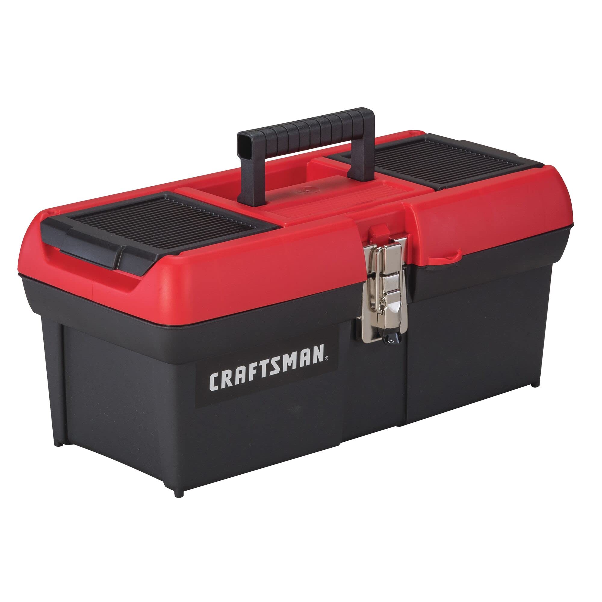 CRAFTSMAN Tool Box, Lockable, 16 in., Red/Black (CMST16901), Pack of 6