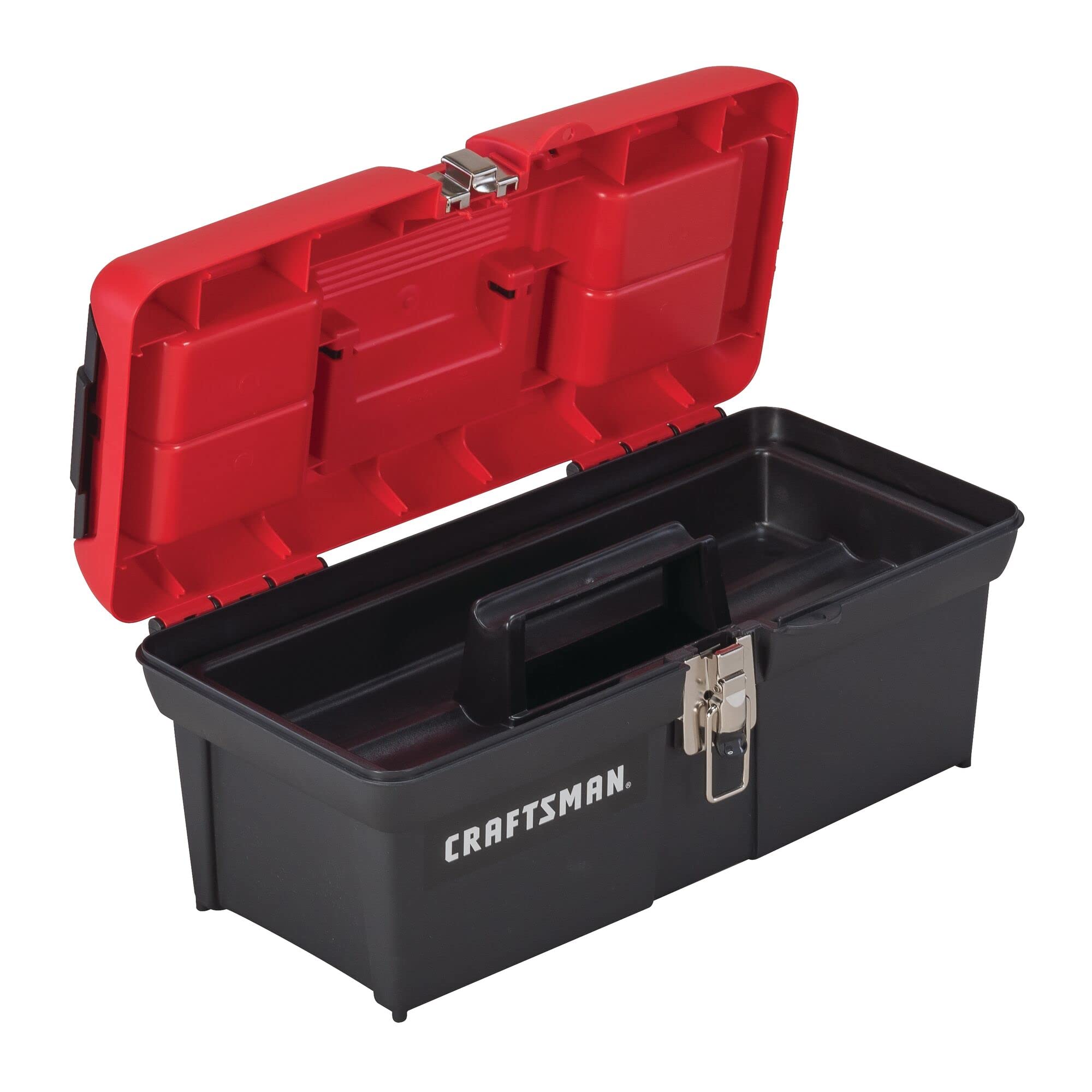 CRAFTSMAN Tool Box, Lockable, 16 in., Red/Black (CMST16901), Pack of 6