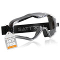 Safety Goggles Over Glasses, Anti Fog ANSI Z87.1 Scratch & Impact Resistance UV Protection
