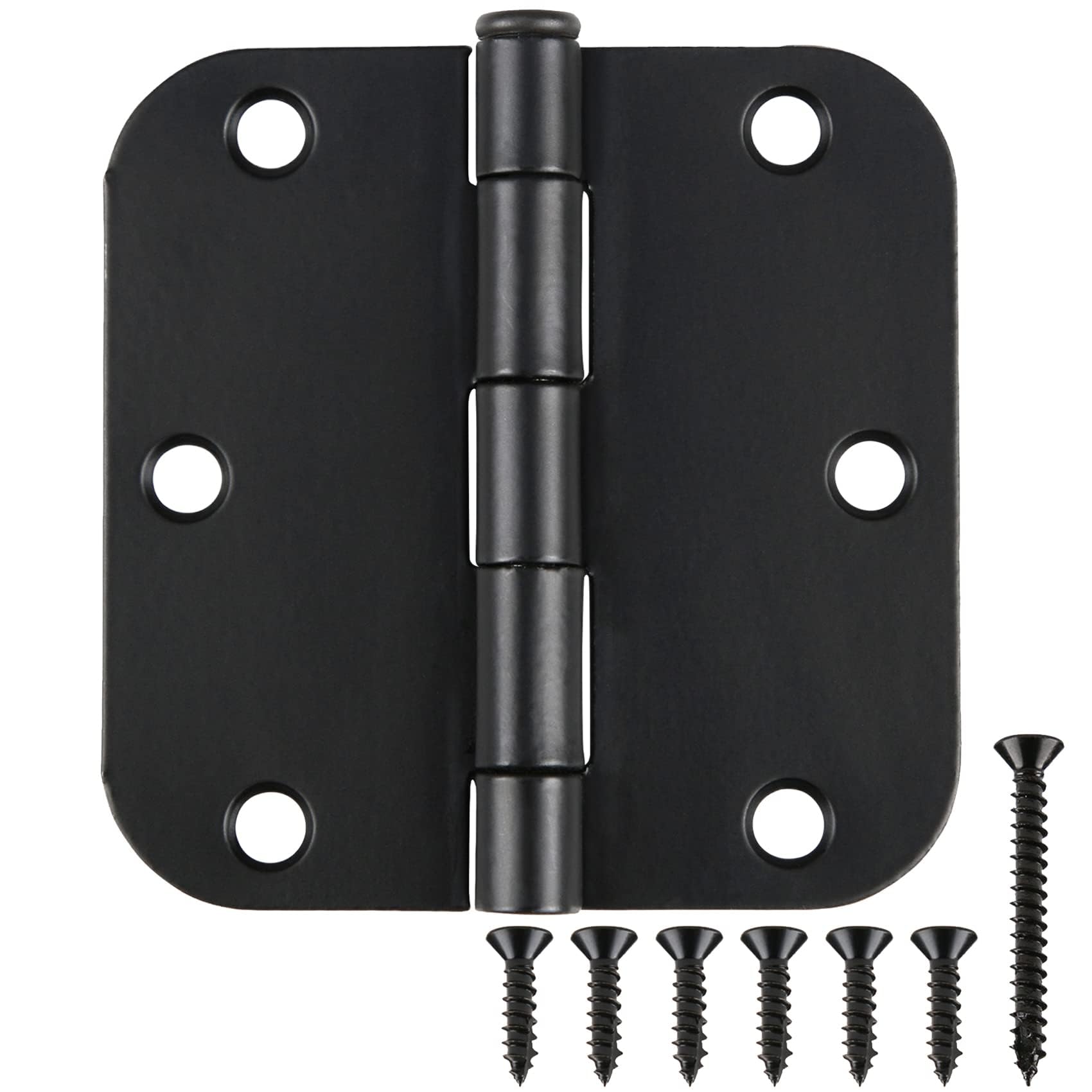 3.5-Inch Interior Door Hinges with Rounded Corners