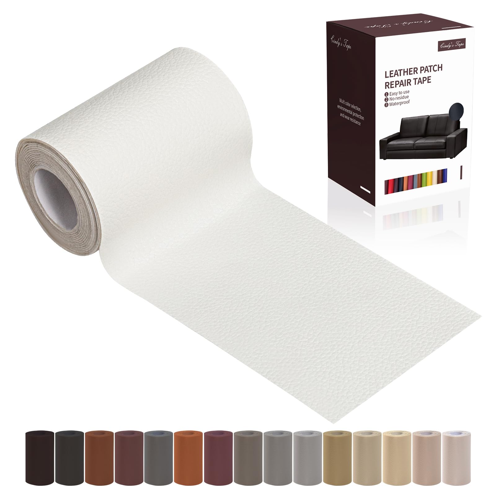 Leather Repair Patch Tape Kit
