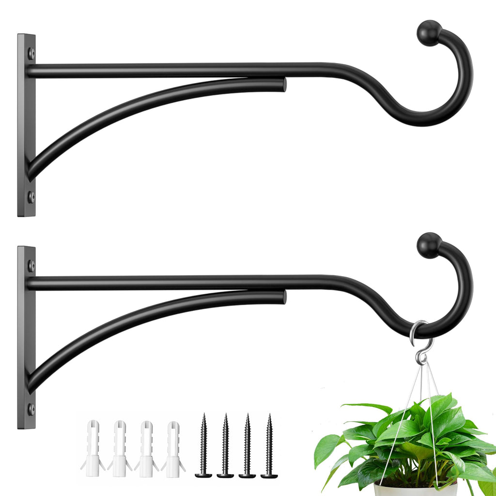 saffruff Outdoor Plant Hanging Hooks for Wall