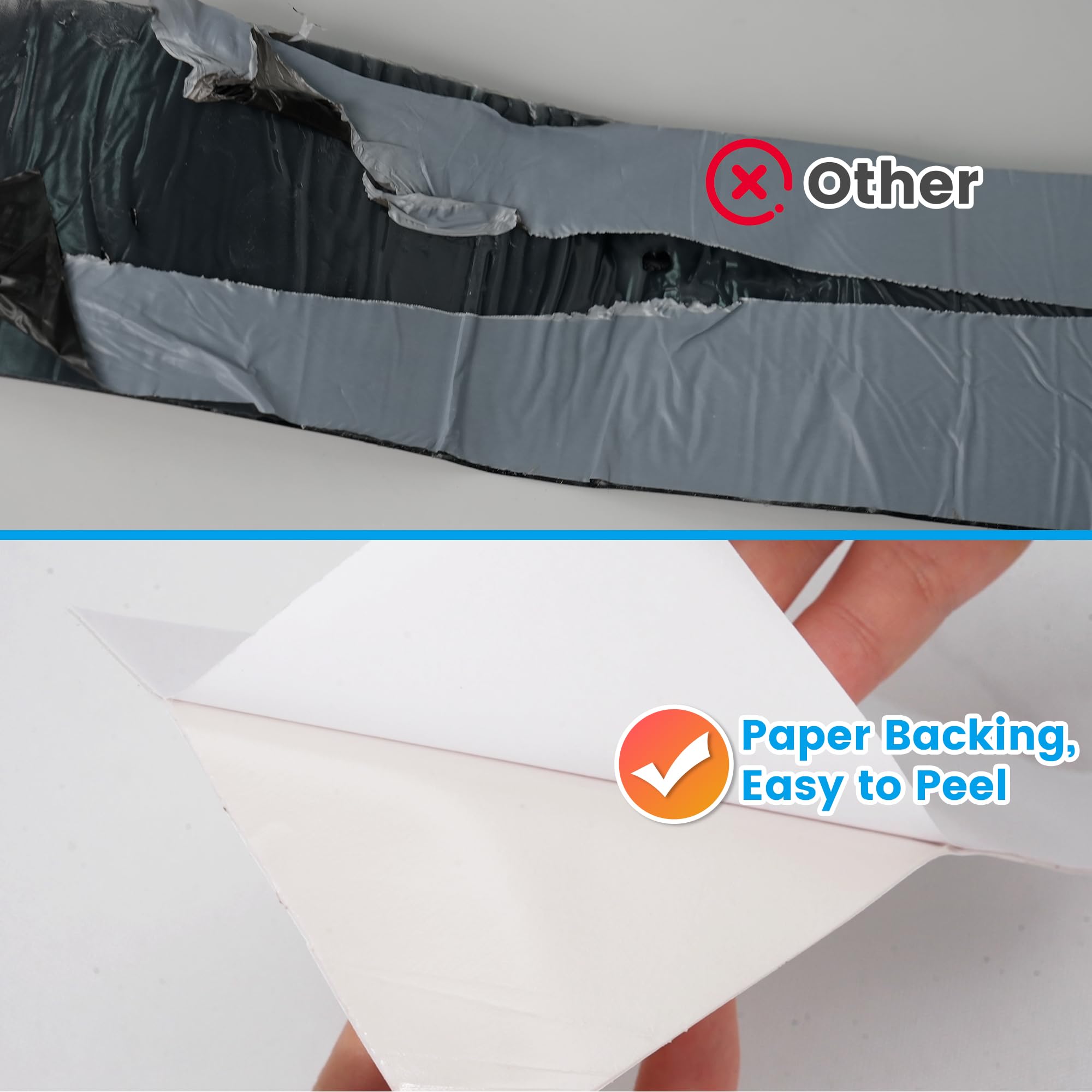 TAPEBEAR RV Roof Tape White