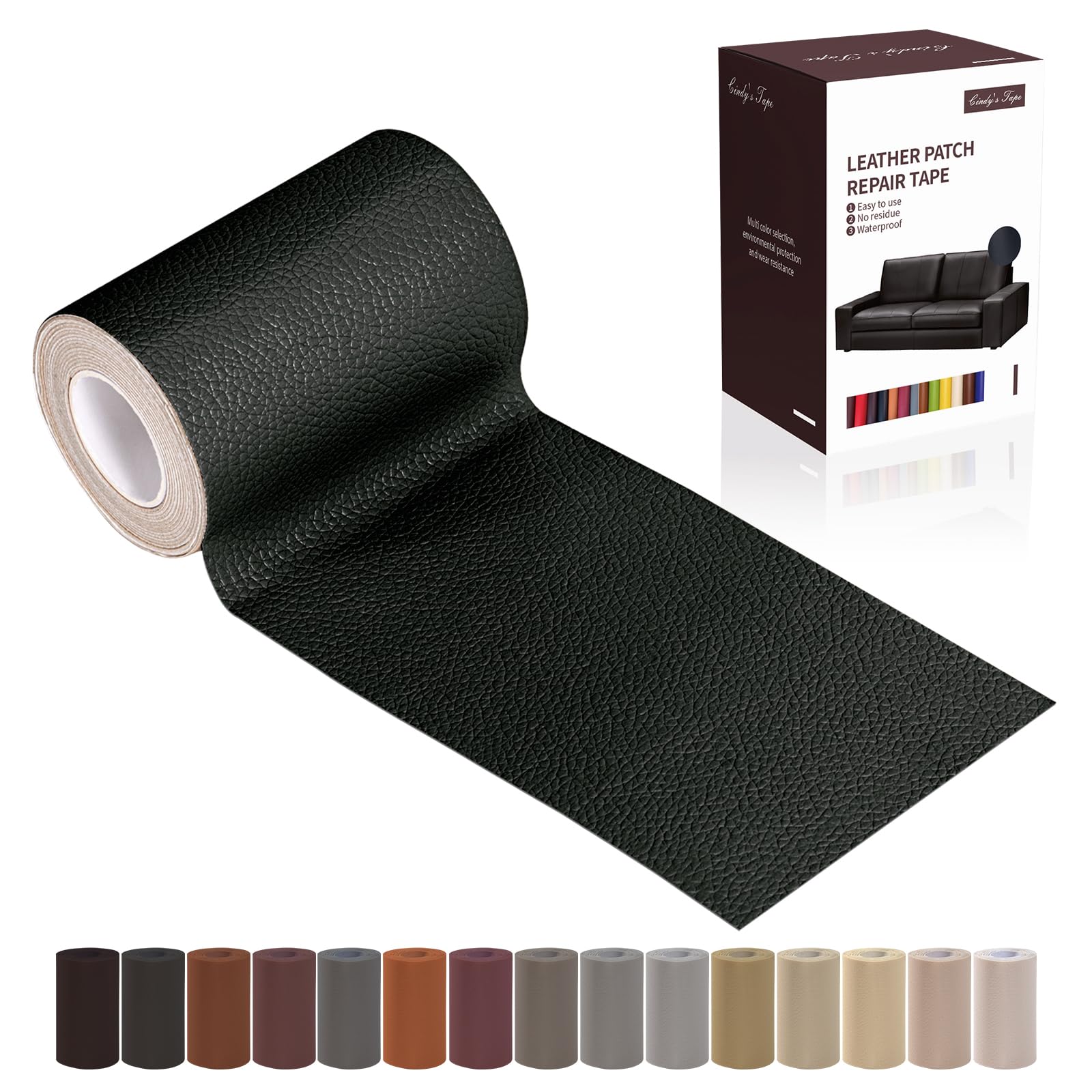 Leather Repair Patch Tape Kit