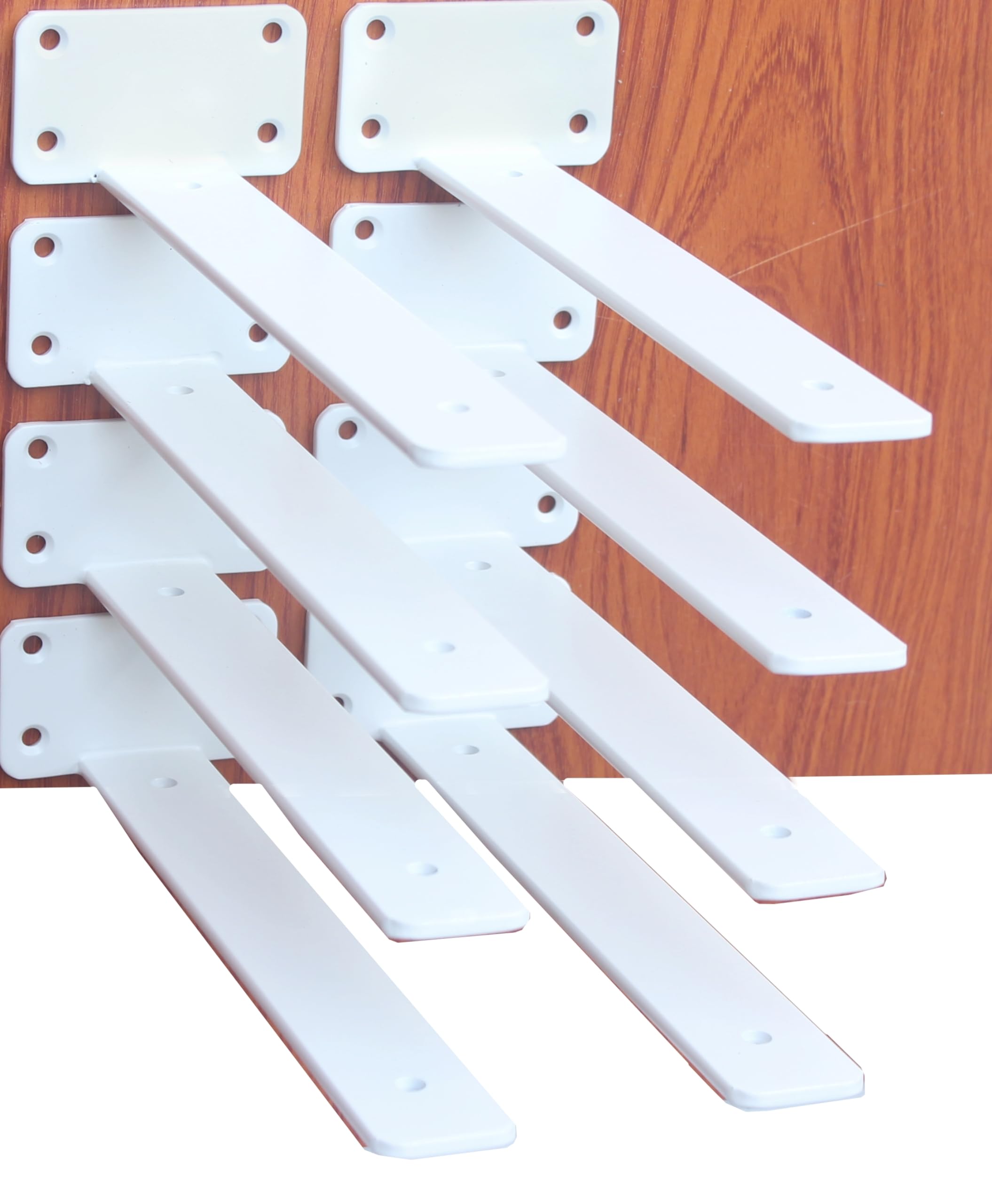 Hidden L Floating Shelf Brackets 1/5-Inch Thick Iron