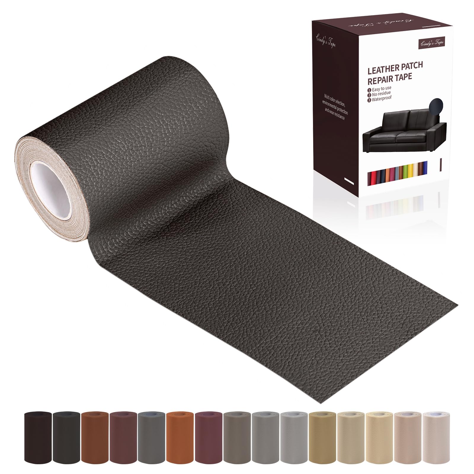 Leather Repair Patch Tape Kit