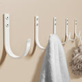 Josmimic Wall Hooks for Hanging Towel/Coat - 22LB Screw in Metal Hanger Wall Mount, for Outdoor, Closet, Door, Bathrooms, for Backpack, Robe