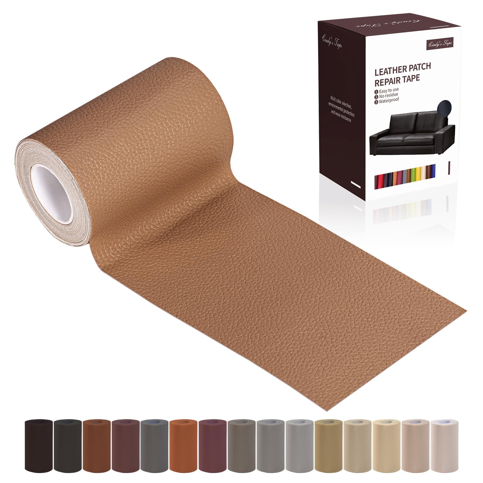 Leather Repair Patch Tape Kit
