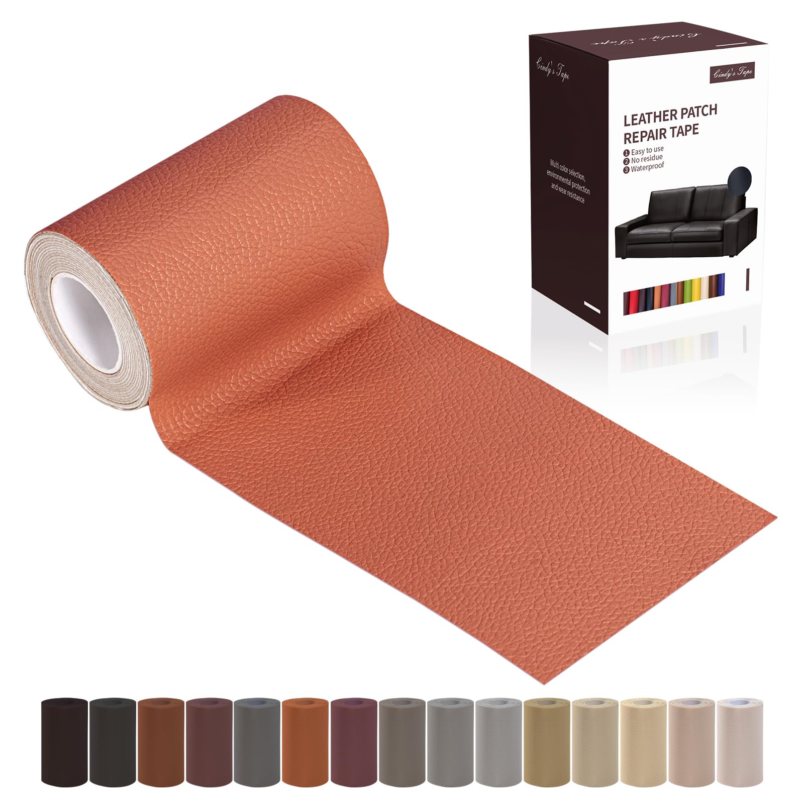 Leather Repair Patch Tape Kit