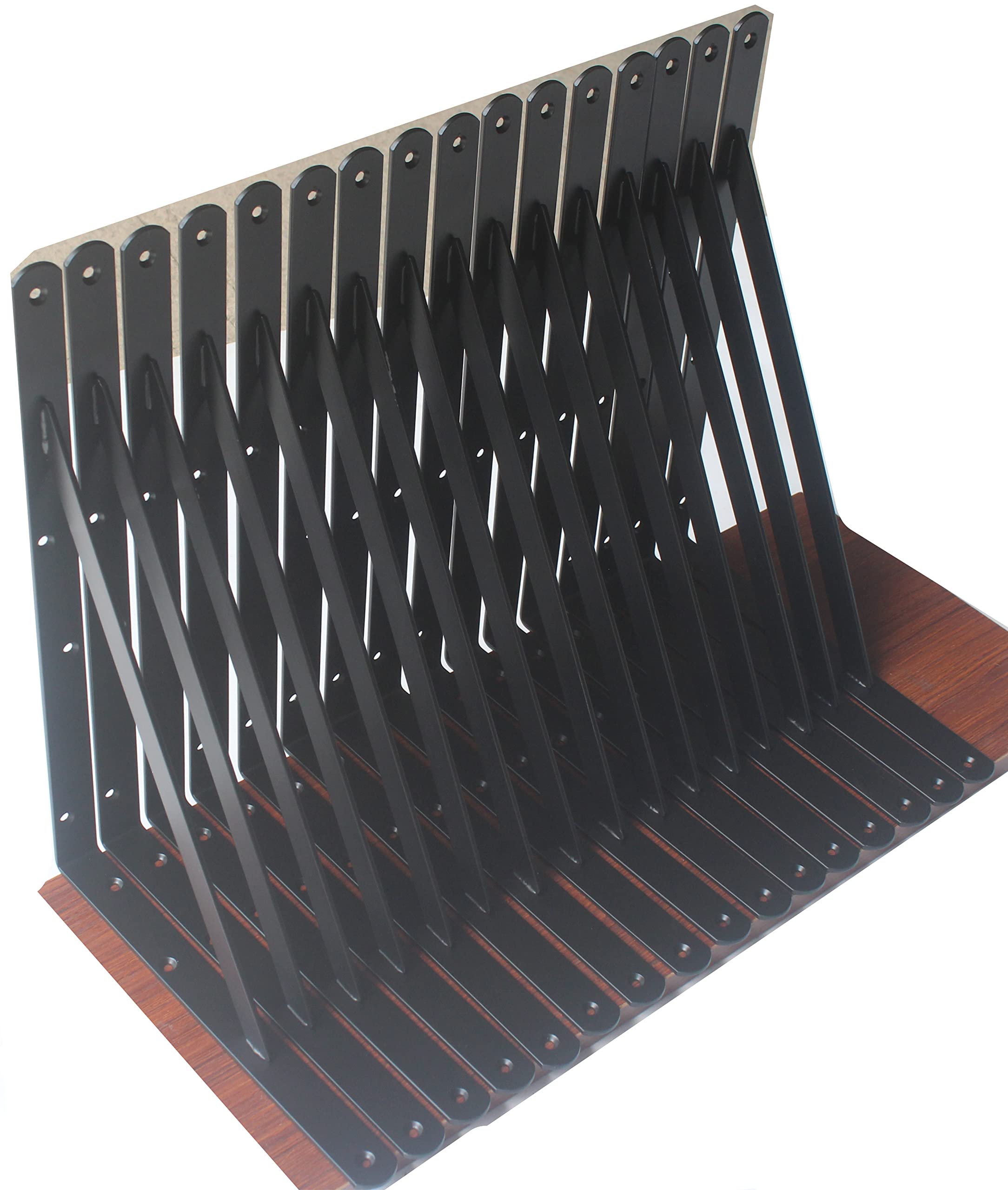 Heavy Duty Shelf Support Angle Brackets with Screws
