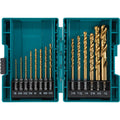 Makita 14-Piece Impact Gold Titanium Drill Bit Set