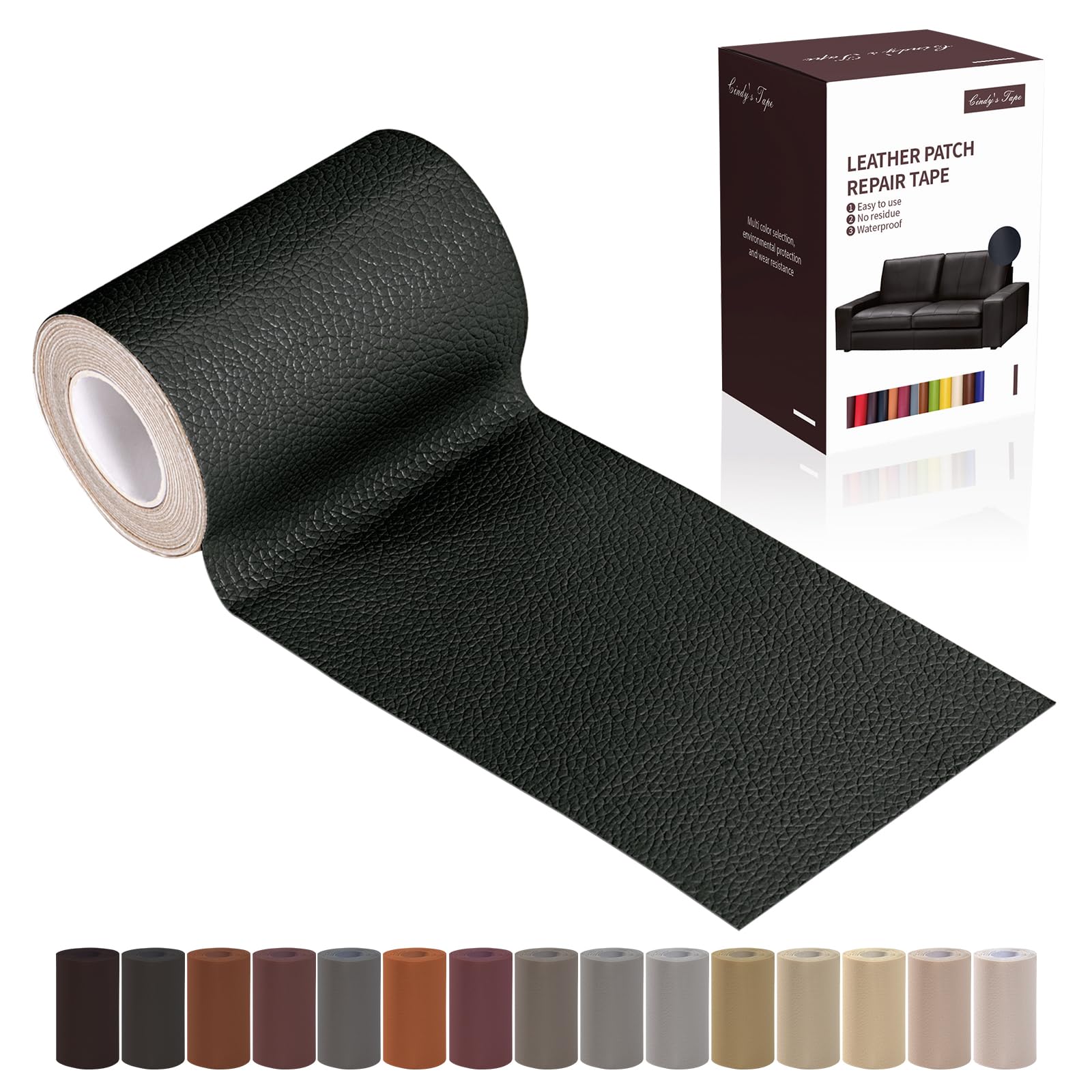 Leather Repair Patch Tape Kit