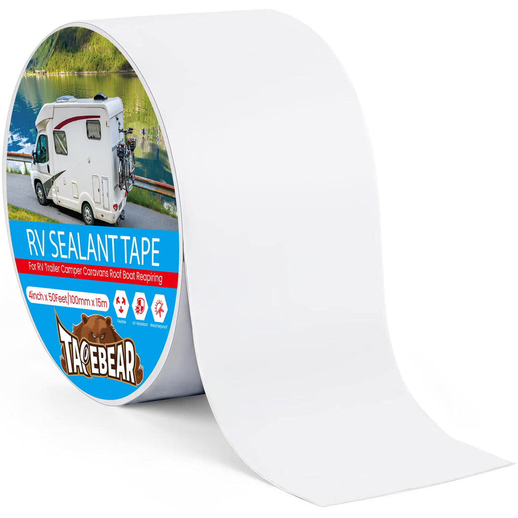 TAPEBEAR RV Roof Tape White