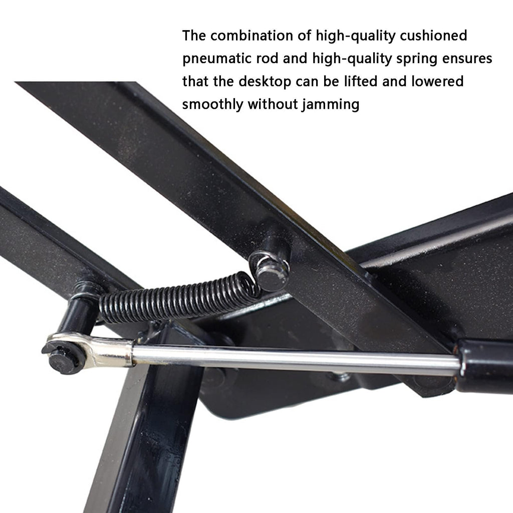Folding Lift Coffee, Furniture Mechanism Hinge Spring, Width Adjustment Range 18.3-32 Inch, Hardware Fitting, for Coffee Tables, Workbenches, Accessory Tables