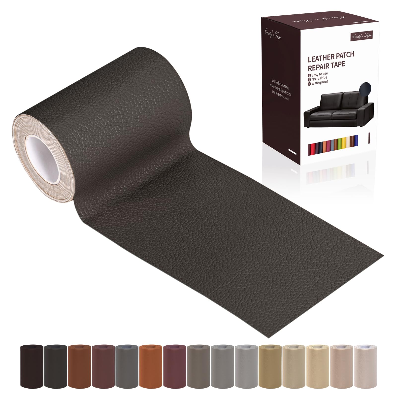 Leather Repair Patch Tape Kit