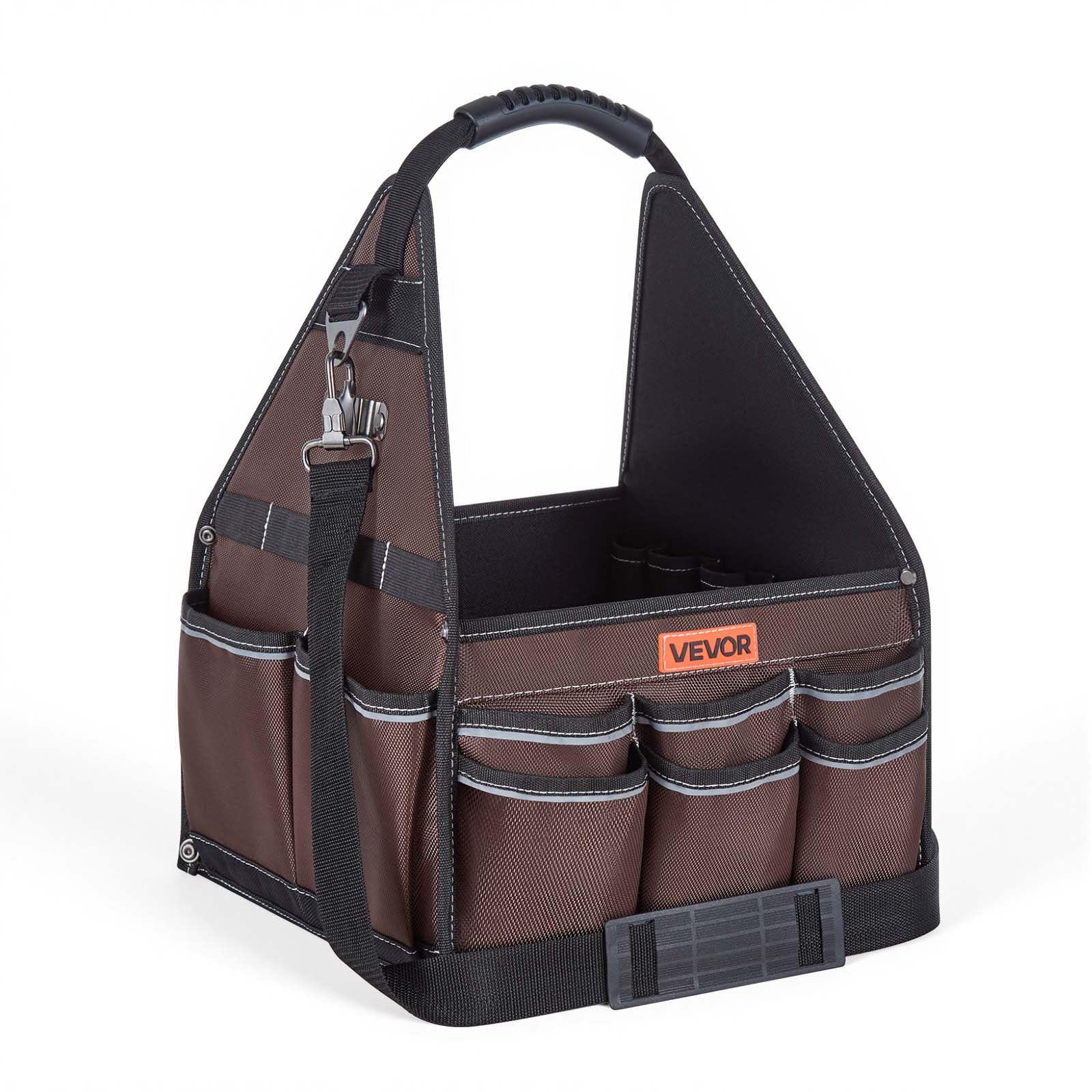 VEVOR 13-Inch 33-Pocket Open Top Tool Tote Bag