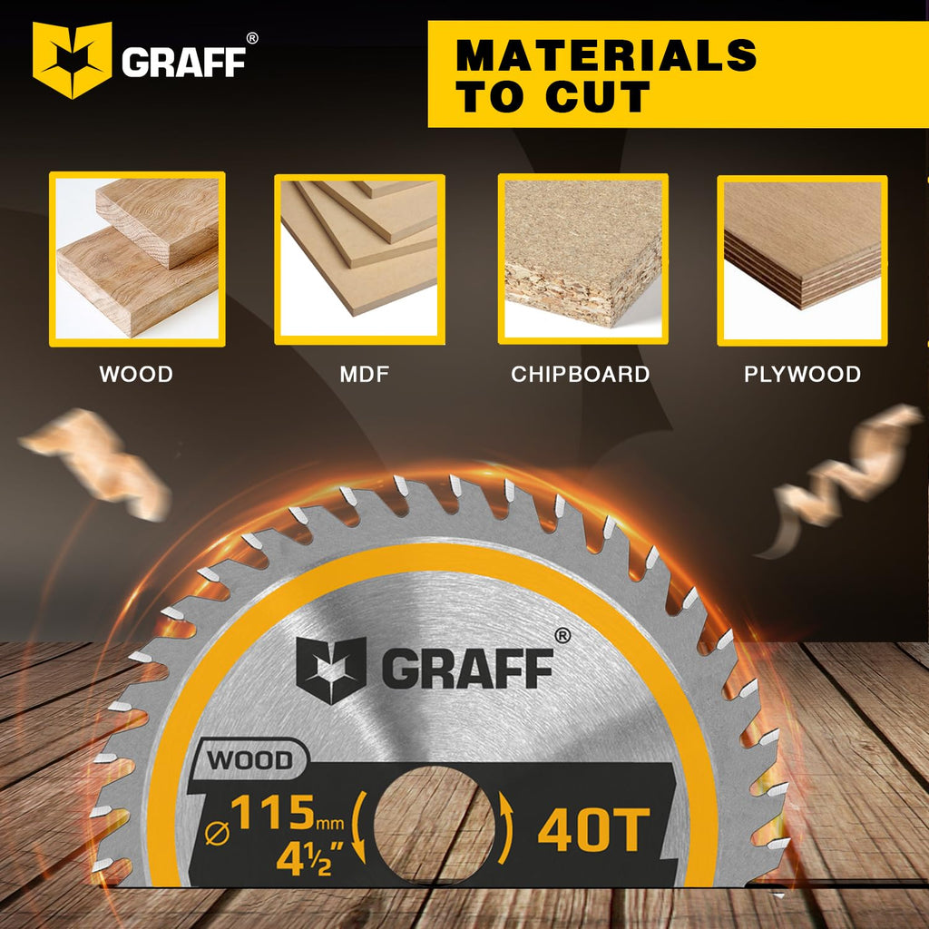 GRAFF Saw Blades for Wood Cutting and Carving - Speedcutter