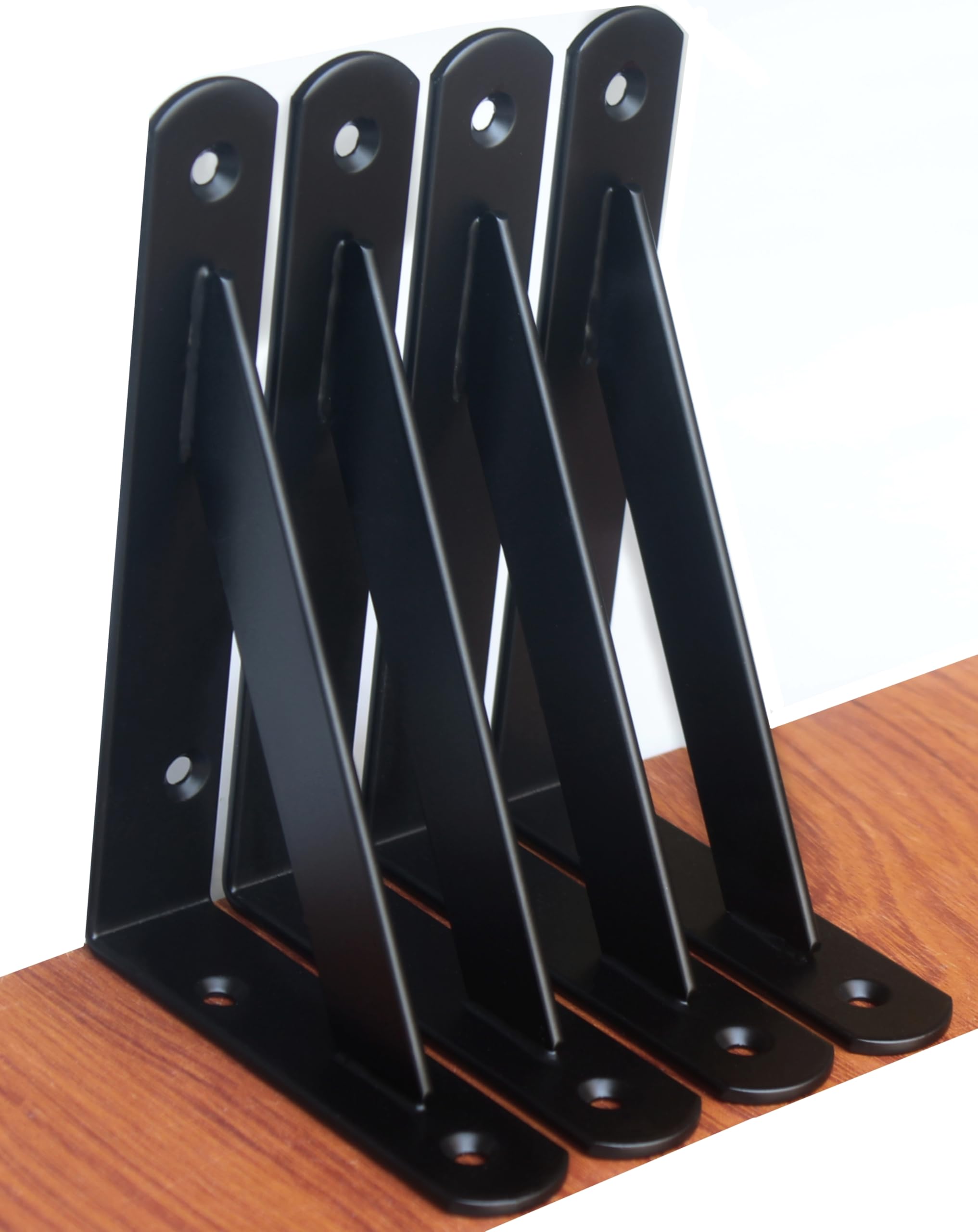 Heavy Duty Shelf Support Angle Brackets with Screws