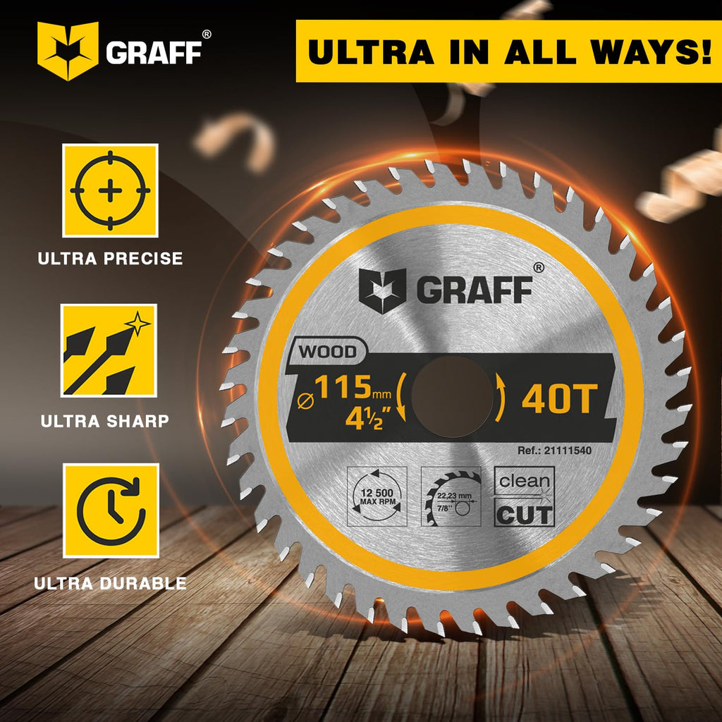 GRAFF Saw Blades for Wood Cutting and Carving - Speedcutter