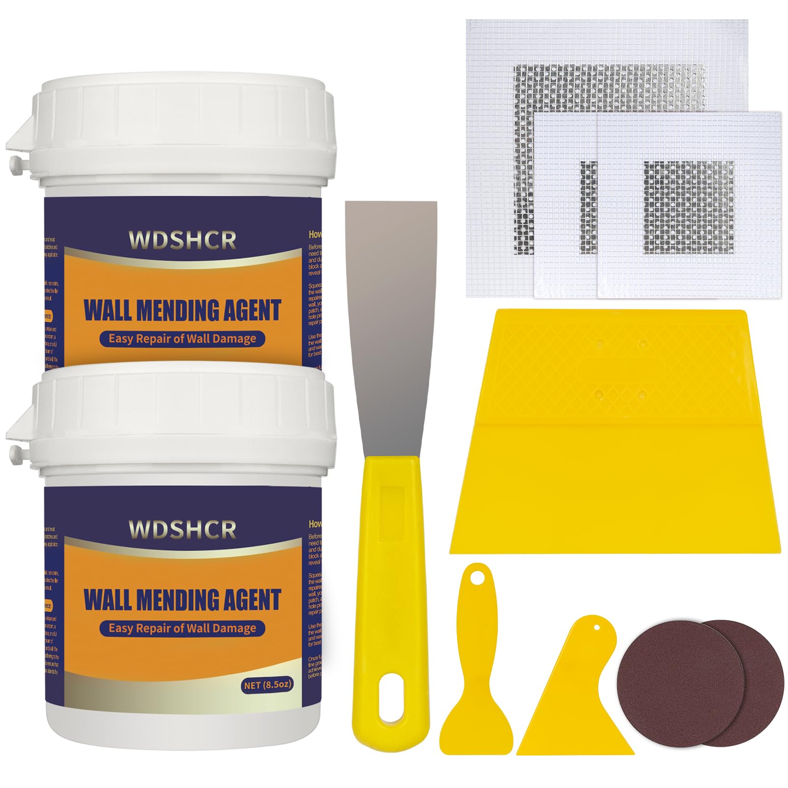 Drywall Hole Patch and Repair Kit for Wall Damage