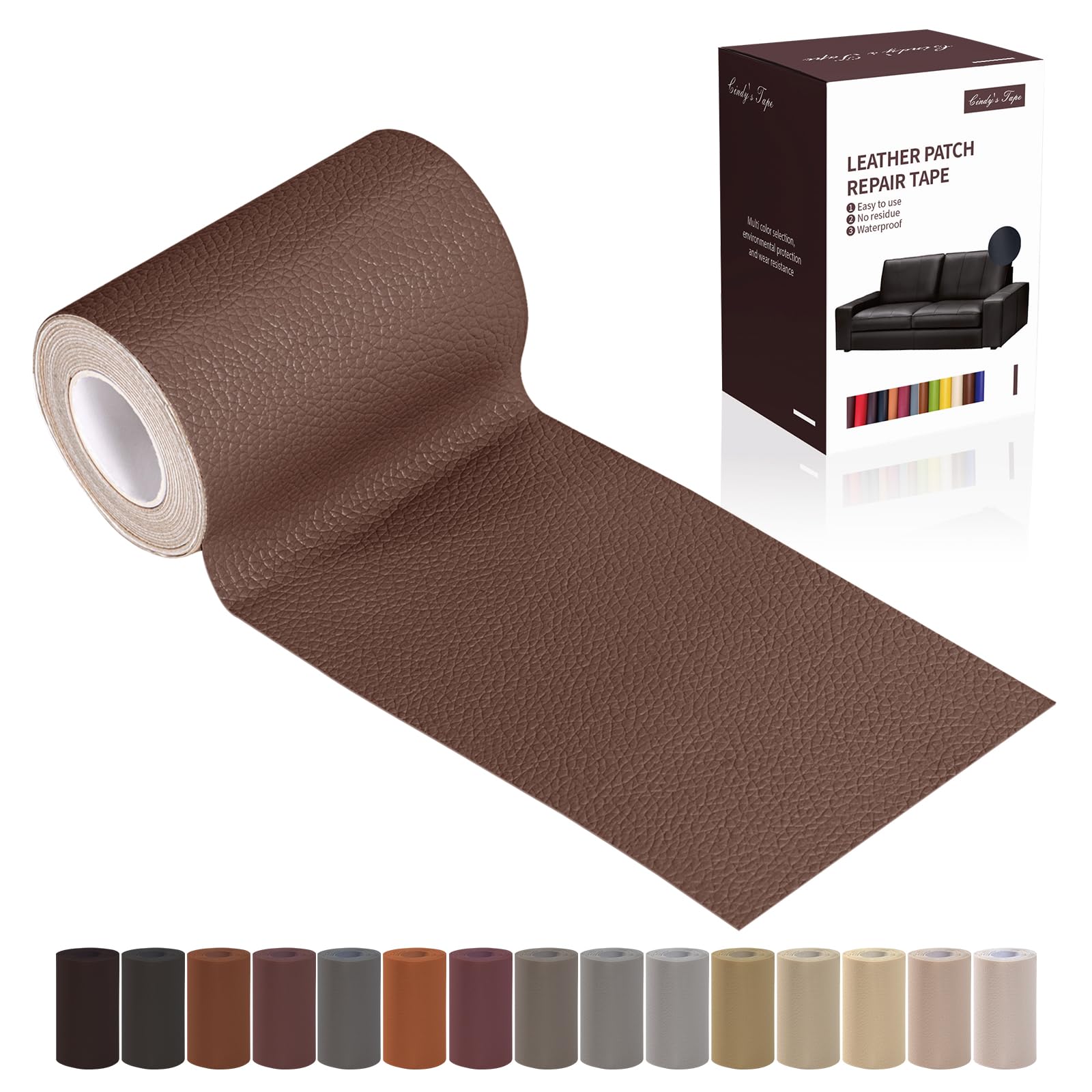 Leather Repair Patch Tape Kit