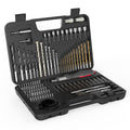 ENERTWIST Drill and Screwdriver Bit Set with Carry Case
