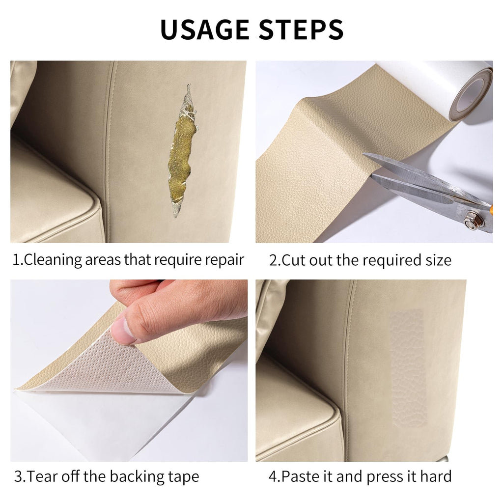 Leather Repair Patch Tape Kit