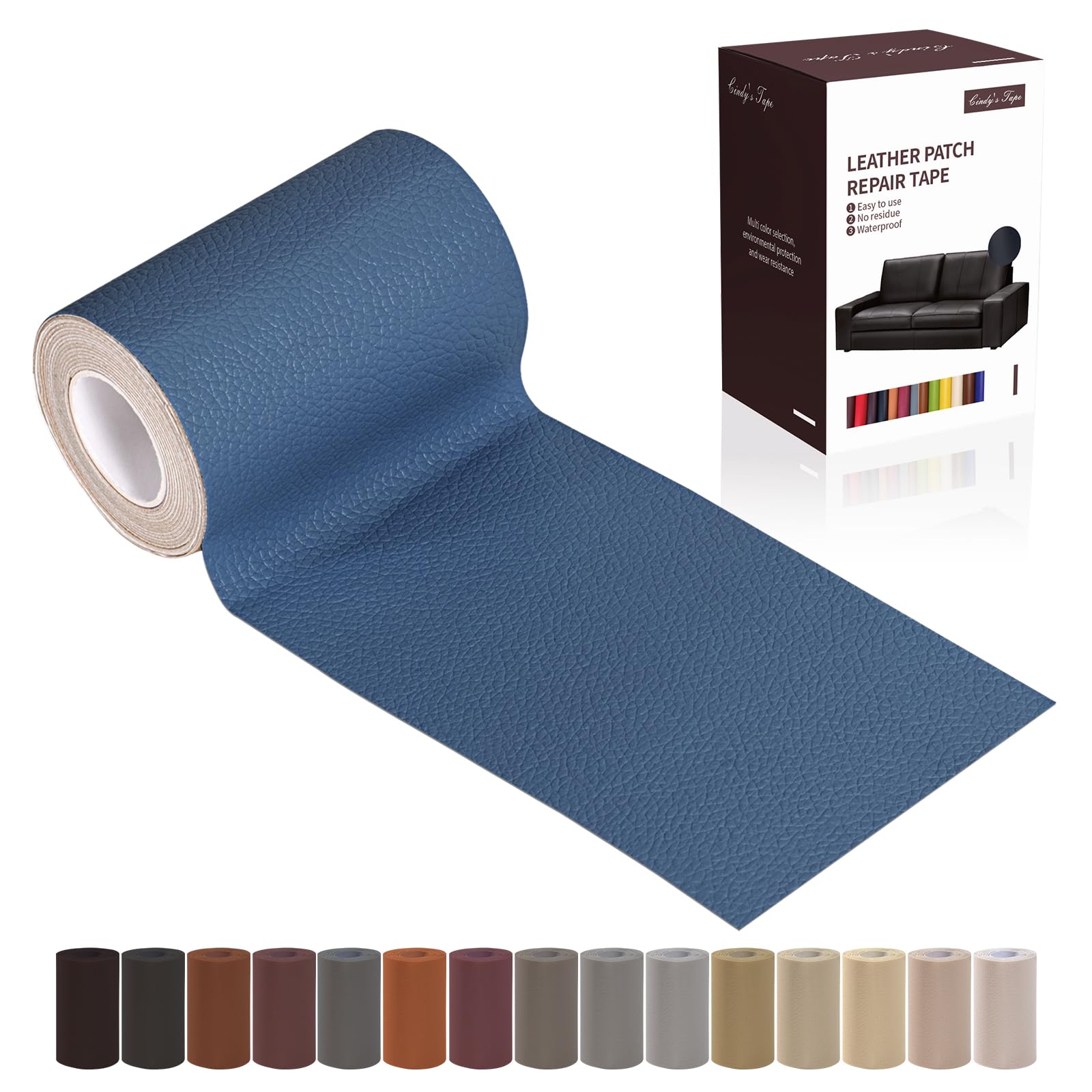 Leather Repair Patch Tape Kit