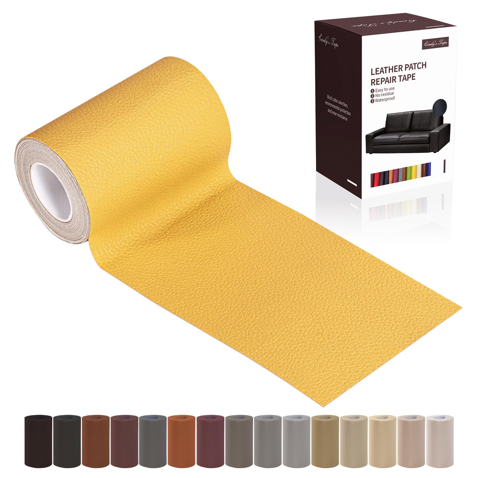 Leather Repair Patch Tape Kit