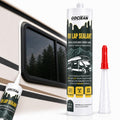 Gociean Non-Leveling RV Roof Sealant, Lap Sealant for RV Roofs, Windows, Skylight, Non-Sag RV Roof Sealant, Waterproof RV Sealant, RV Caulking Sealant for Vertical Surface Leak Repair