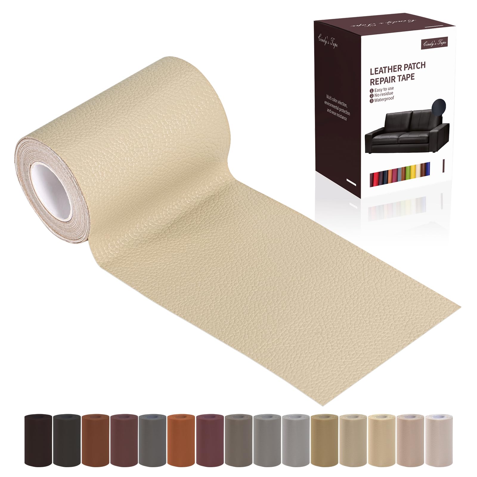 Leather Repair Patch Tape Kit
