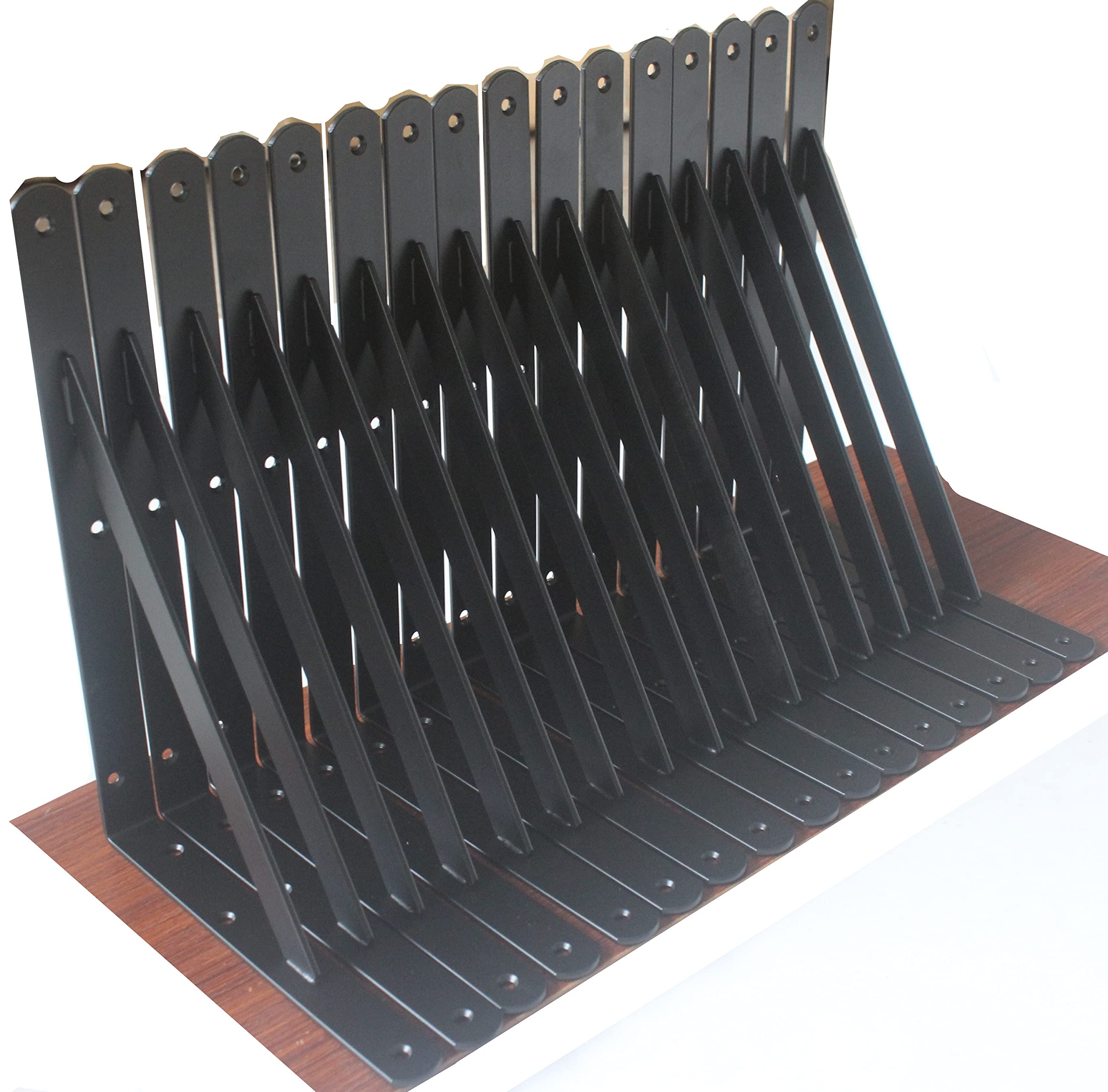 Heavy Duty Shelf Support Angle Brackets with Screws
