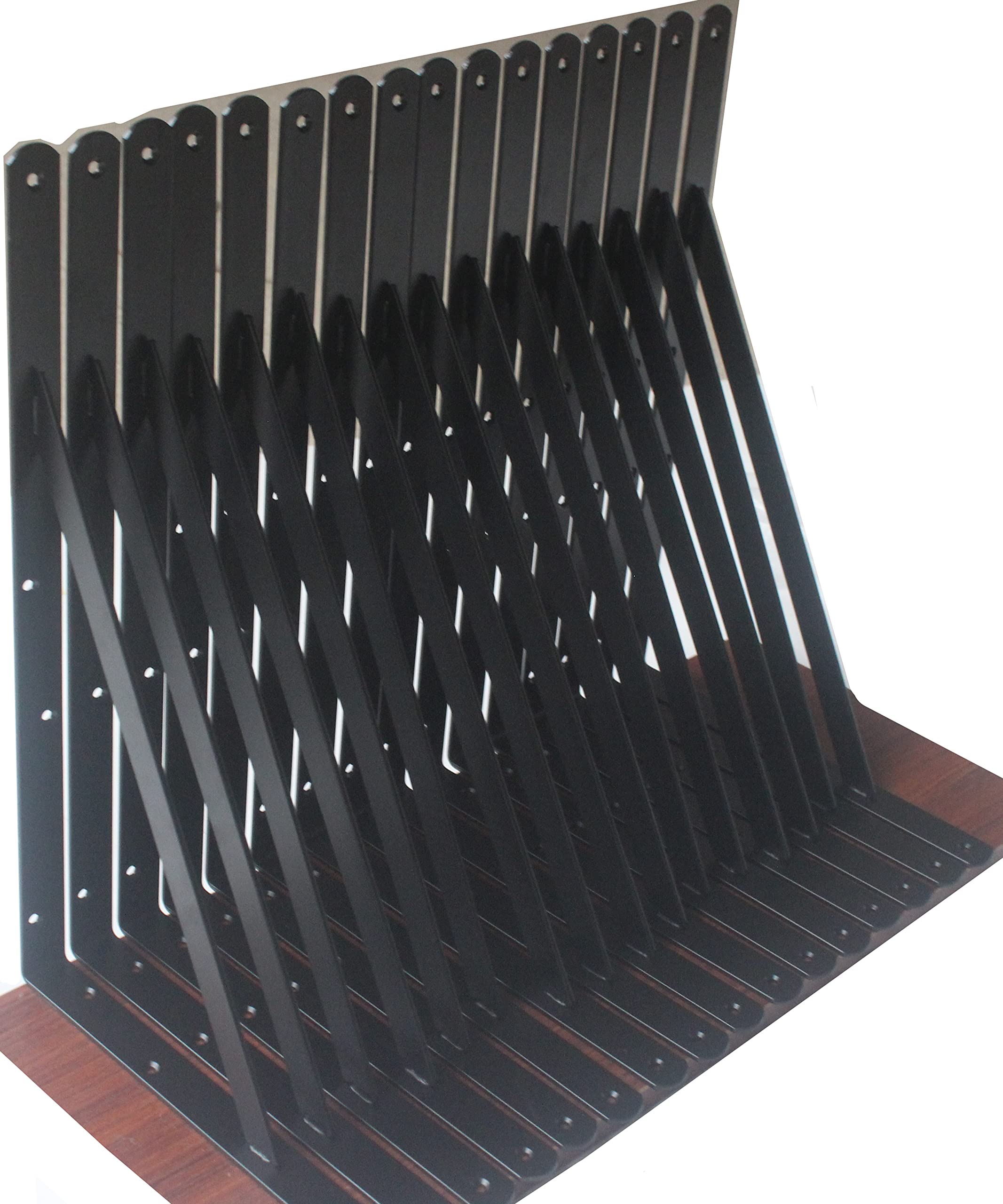 Heavy Duty Shelf Support Angle Brackets with Screws