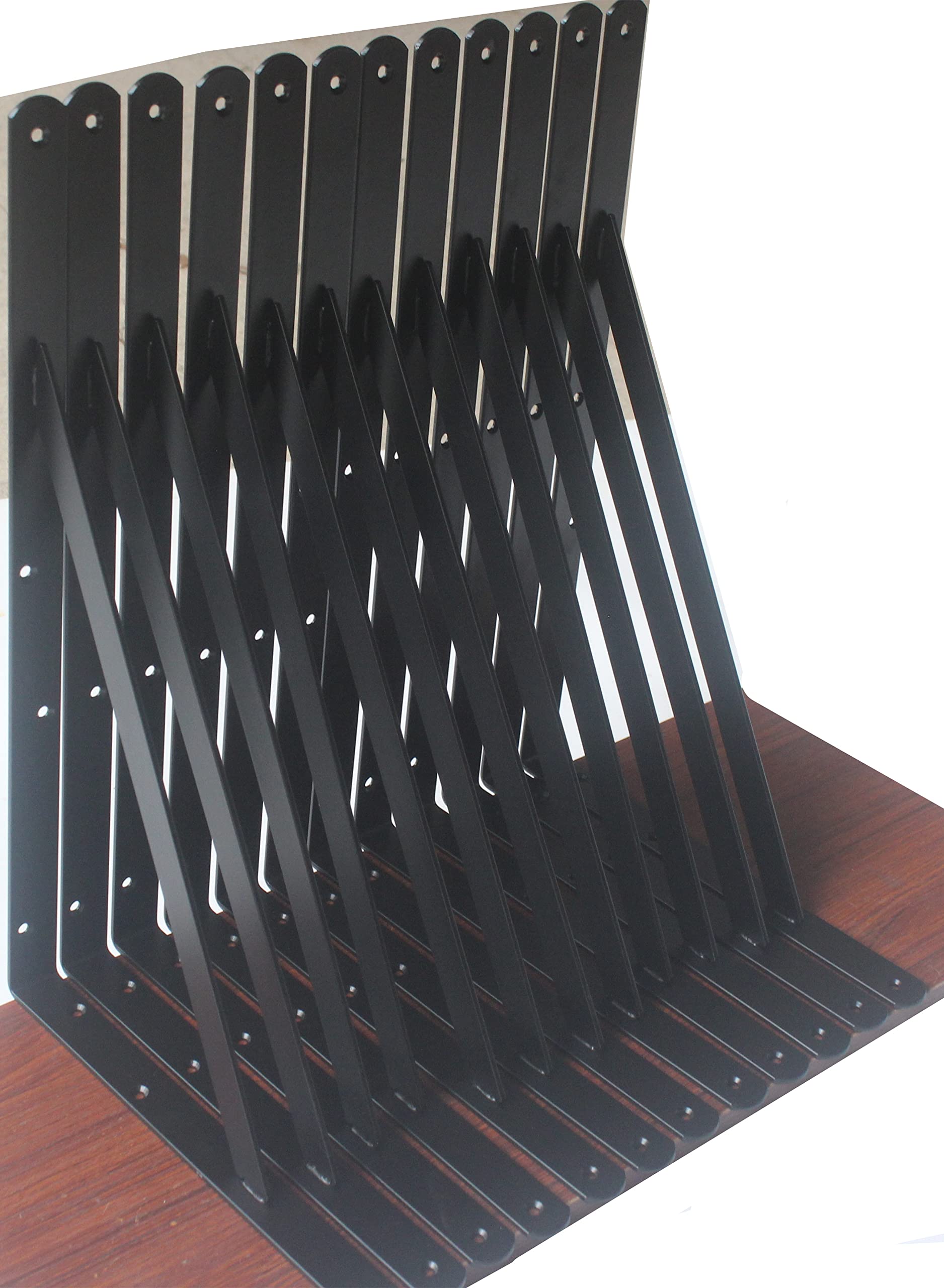 Heavy Duty Shelf Support Angle Brackets with Screws