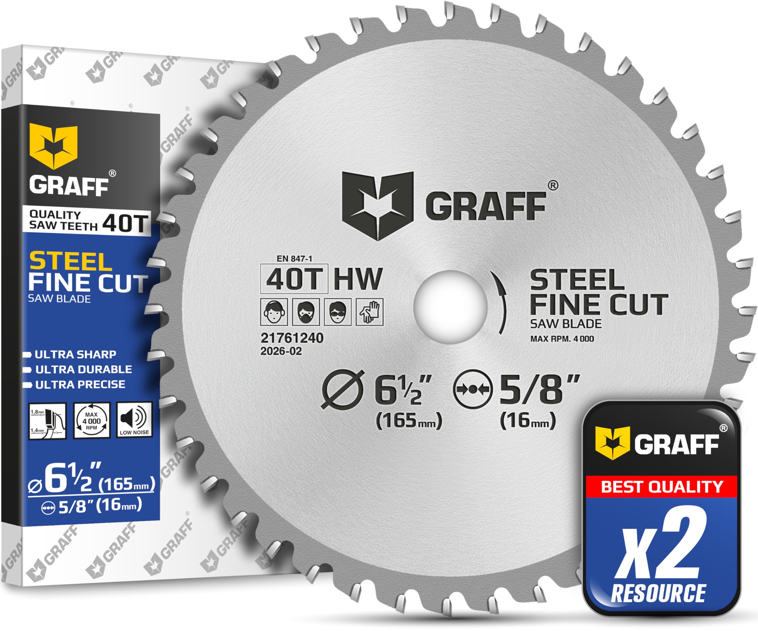 GRAFF Saw Blades for Wood Cutting and Carving - Speedcutter