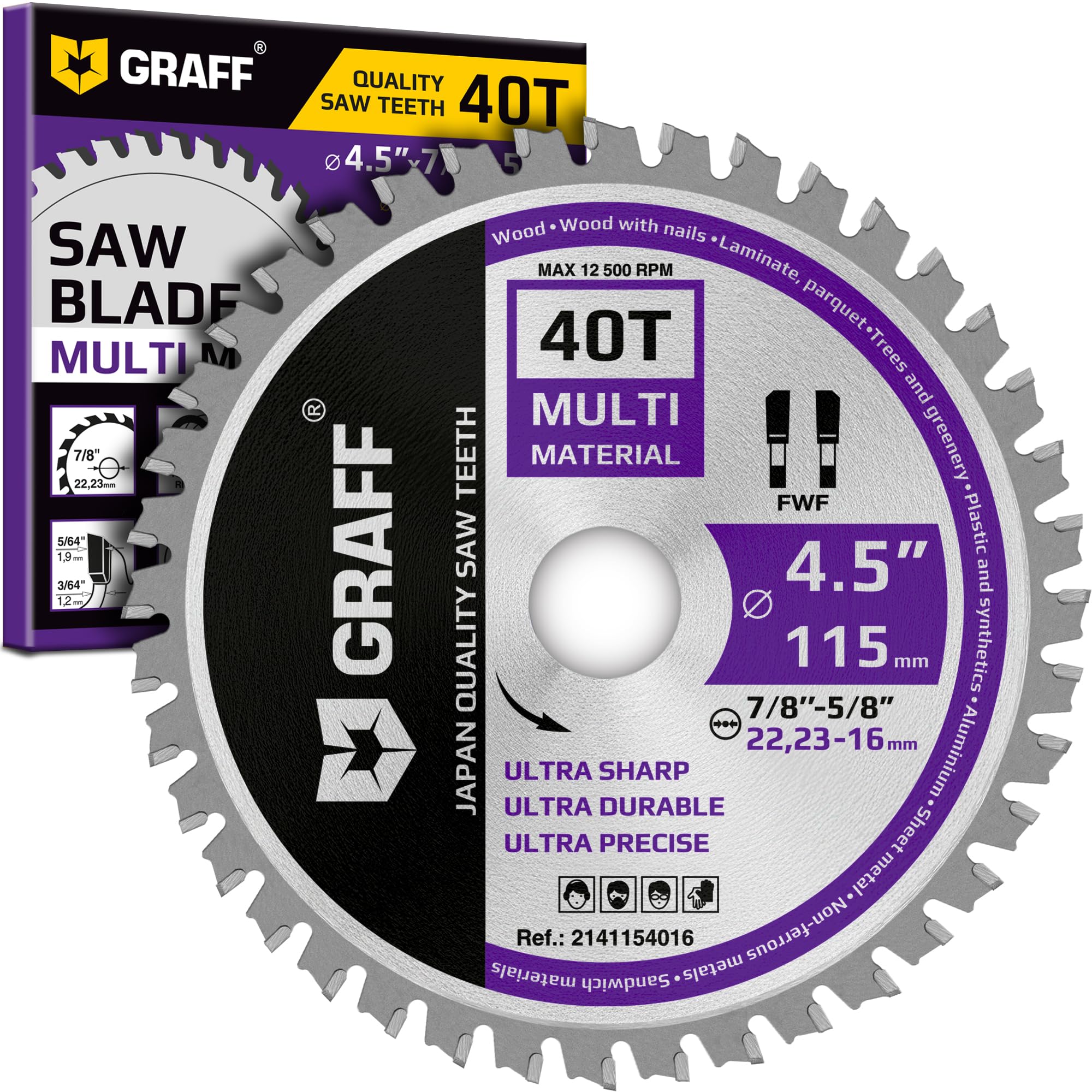 GRAFF Saw Blades for Wood Cutting and Carving - Speedcutter