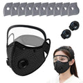 Reusable Carbon Filter Dust Mask with Detachable Eye Protection