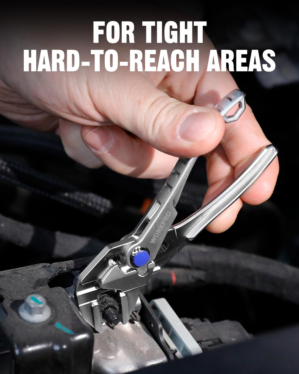 WORKPRO Mini Pliers Wrench for Adjustable Grip Tools